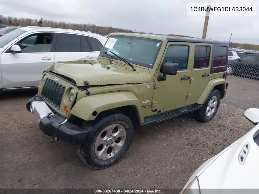 2013 Jeep Wrangler Unlimited Sahara VIN: 1C4BJWEG1DL633044 Lot: 39267430