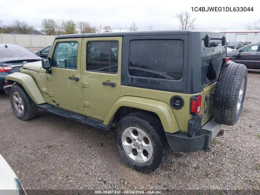 2013 Jeep Wrangler Unlimited Sahara VIN: 1C4BJWEG1DL633044 Lot: 39267430