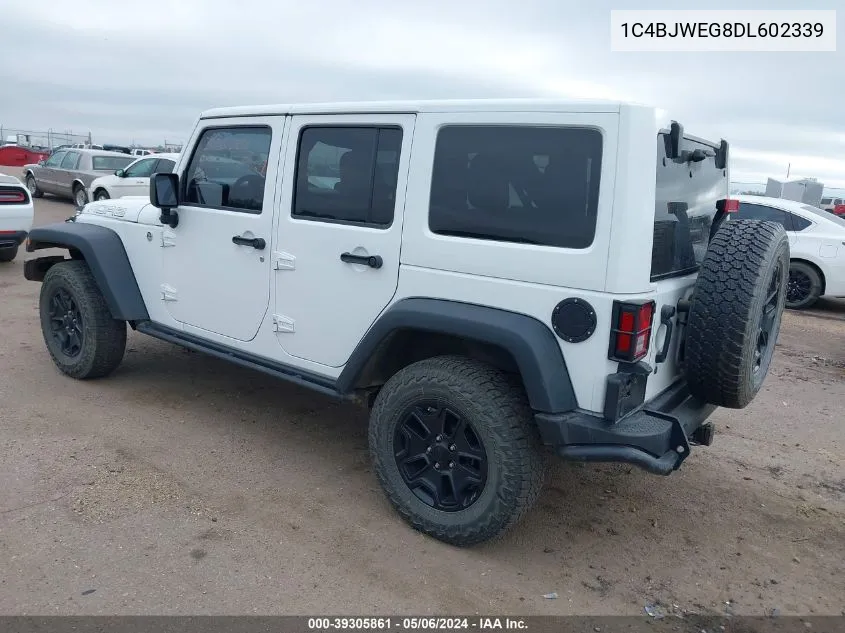 1C4BJWEG8DL602339 2013 Jeep Wrangler Unlimited Moab