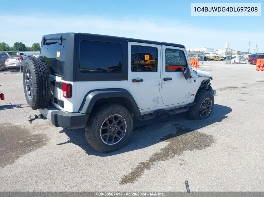 1C4BJWDG4DL697208 2013 Jeep Wrangler Unlimited Sport