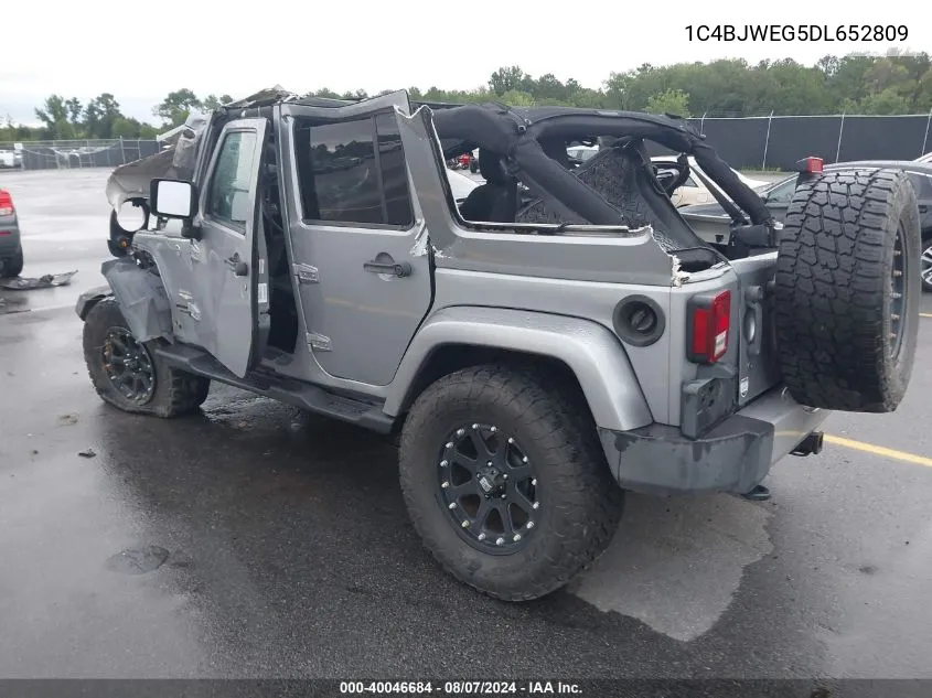 1C4BJWEG5DL652809 2013 Jeep Wrangler Unlimited Sahara