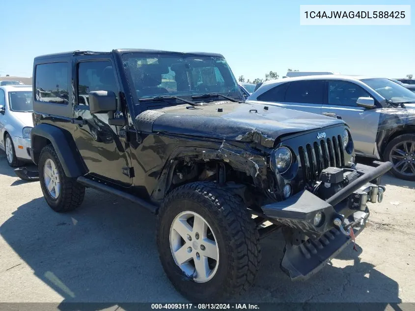 1C4AJWAG4DL588425 2013 Jeep Wrangler Sport