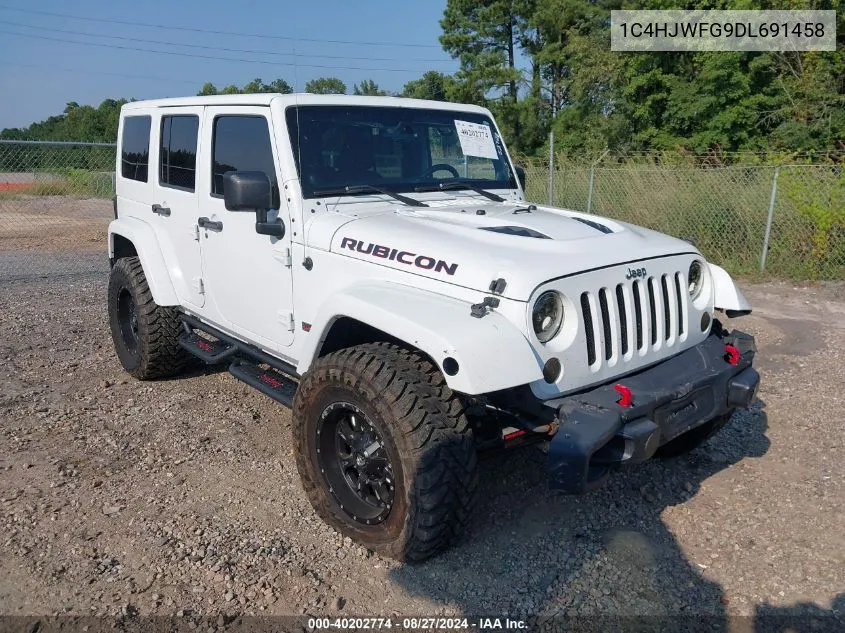 2013 Jeep Wrangler Unlimited Rubicon 10Th Anniversary VIN: 1C4HJWFG9DL691458 Lot: 40202774