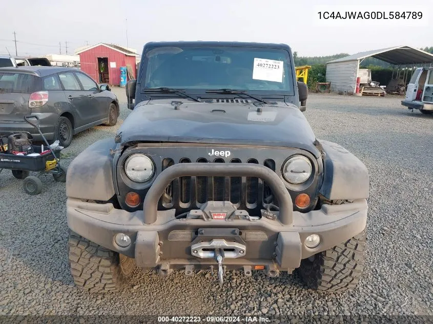 1C4AJWAG0DL584789 2013 Jeep Wrangler Sport