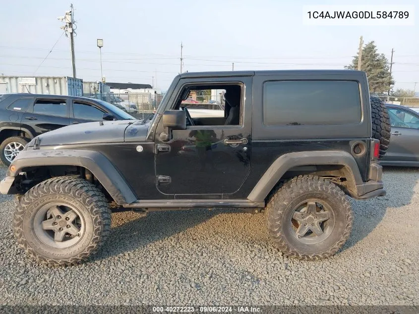 1C4AJWAG0DL584789 2013 Jeep Wrangler Sport