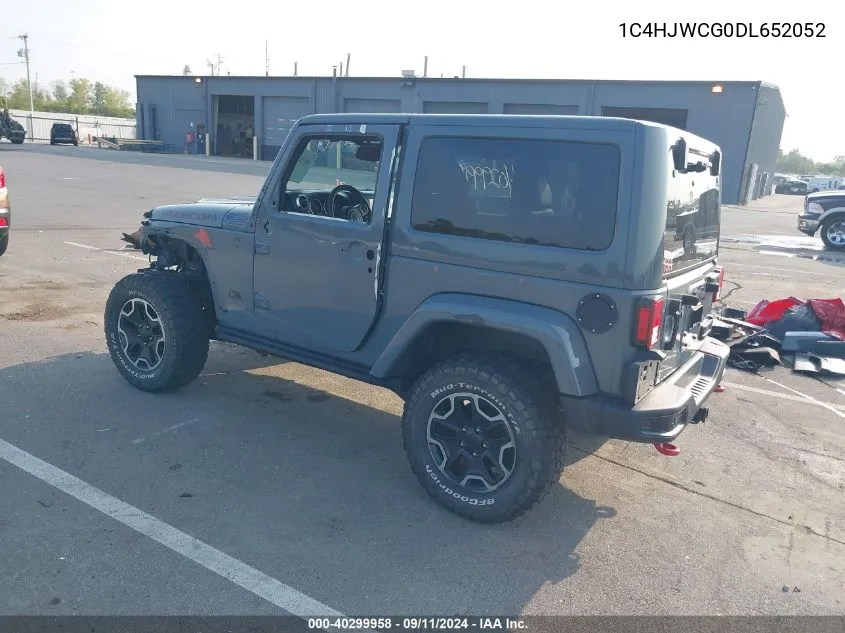 1C4HJWCG0DL652052 2013 Jeep Wrangler Rubicon 10Th Anniversary