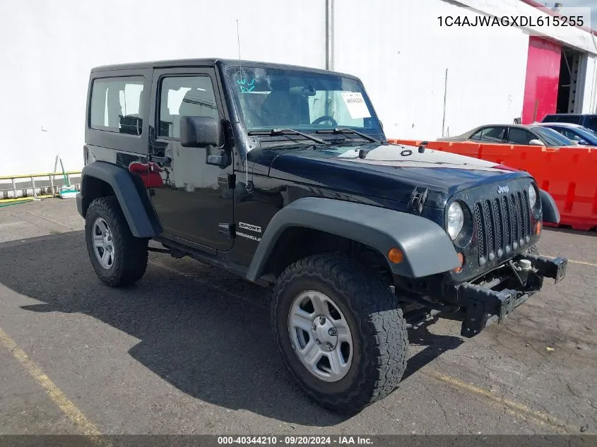 1C4AJWAGXDL615255 2013 Jeep Wrangler Sport