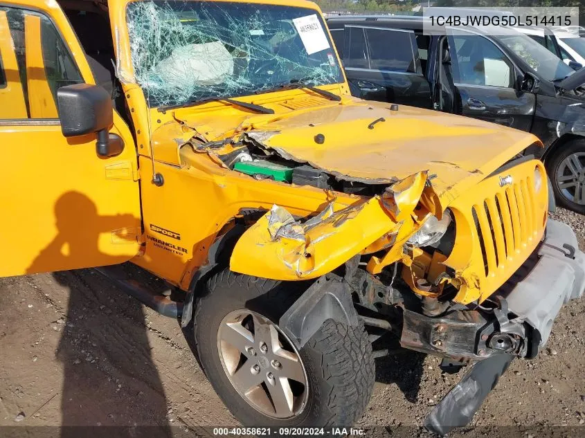 1C4BJWDG5DL514415 2013 Jeep Wrangler Unlimited Sport