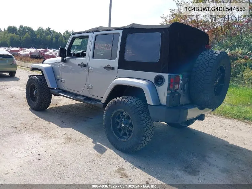 2013 Jeep Wrangler Unlimited Sahara VIN: 1C4BJWEG4DL544553 Lot: 40367926