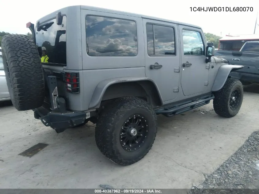 1C4HJWDG1DL680070 2013 Jeep Wrangler Unlimited Sport