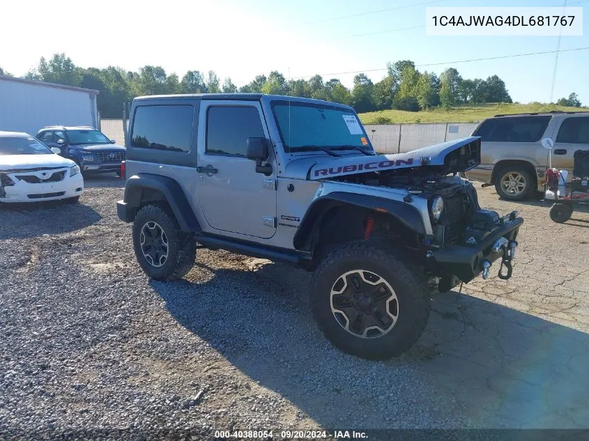 1C4AJWAG4DL681767 2013 Jeep Wrangler Sport