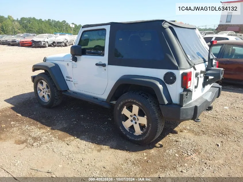 2013 Jeep Wrangler Sport VIN: 1C4AJWAG1DL634132 Lot: 40525938