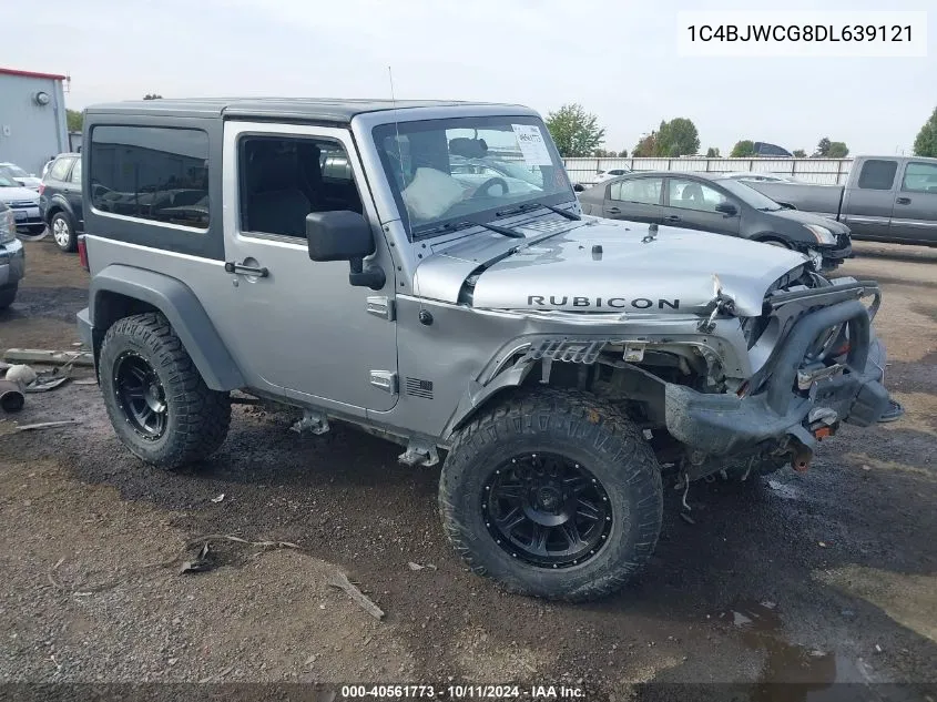 2013 Jeep Wrangler Rubicon VIN: 1C4BJWCG8DL639121 Lot: 40561773