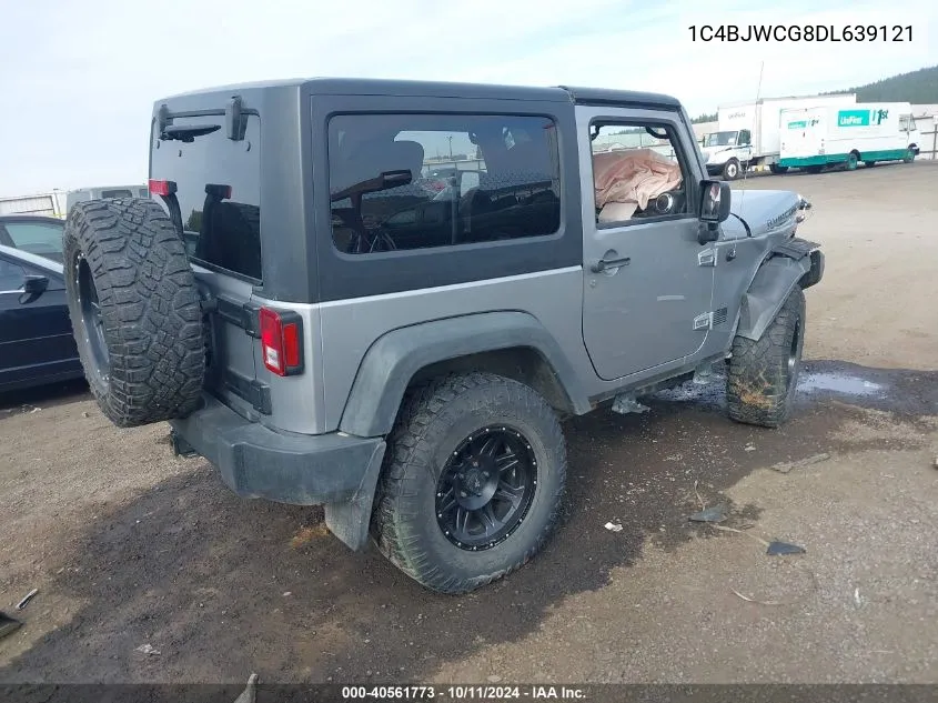 2013 Jeep Wrangler Rubicon VIN: 1C4BJWCG8DL639121 Lot: 40561773