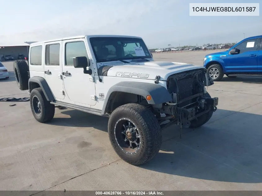 2013 Jeep Wrangler Unlimited Moab VIN: 1C4HJWEG8DL601587 Lot: 40628766