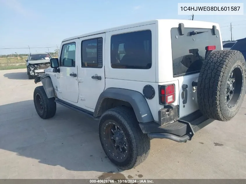 2013 Jeep Wrangler Unlimited Moab VIN: 1C4HJWEG8DL601587 Lot: 40628766