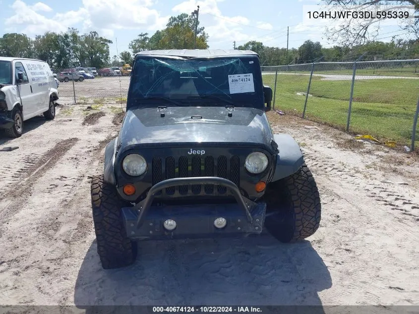 2013 Jeep Wrangler Unlimited Rubicon VIN: 1C4HJWFG3DL595339 Lot: 40674124