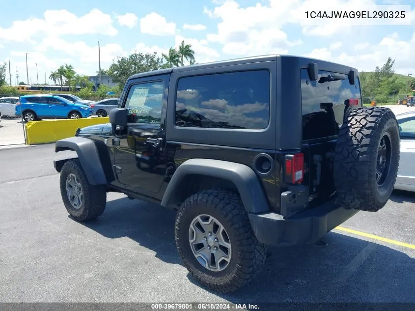 2014 Jeep Wrangler Sport VIN: 1C4AJWAG9EL290325 Lot: 39679801