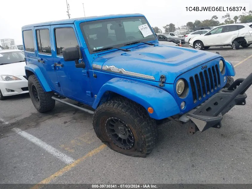 2014 Jeep Wrangler Unlimited Polar Edition VIN: 1C4BJWEG6EL168374 Lot: 39730341