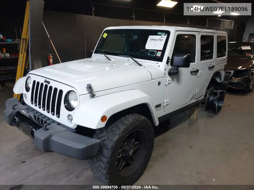 1C4HJWEG7EL189096 2014 Jeep Wrangler Unlimited Polar Edition