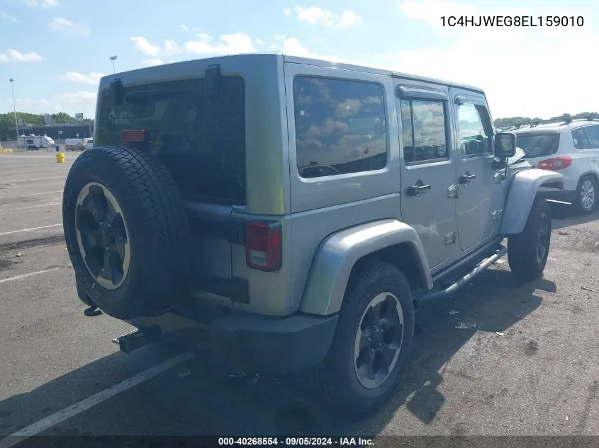 1C4HJWEG8EL159010 2014 Jeep Wrangler Unlimited Polar Edition