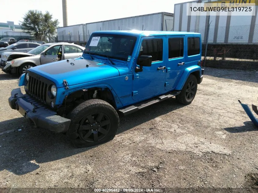 2014 Jeep Wrangler Unlimited Altitude VIN: 1C4BJWEG9EL319725 Lot: 40295482