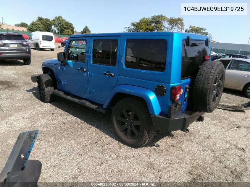 2014 Jeep Wrangler Unlimited Altitude VIN: 1C4BJWEG9EL319725 Lot: 40295482