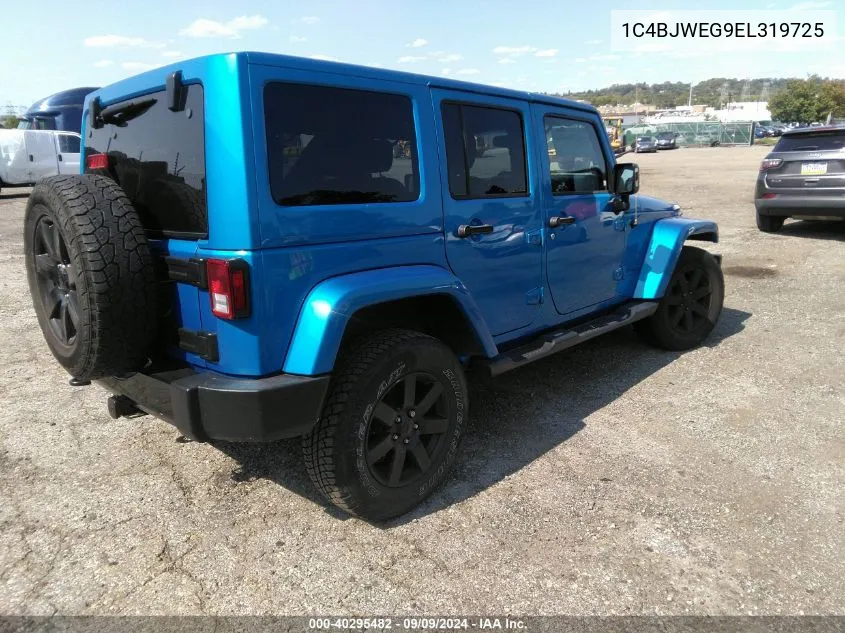 2014 Jeep Wrangler Unlimited Altitude VIN: 1C4BJWEG9EL319725 Lot: 40295482