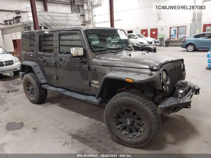 2014 Jeep Wrangler Unlimited Sahara VIN: 1C48JWEG9EL287083 Lot: 40359837