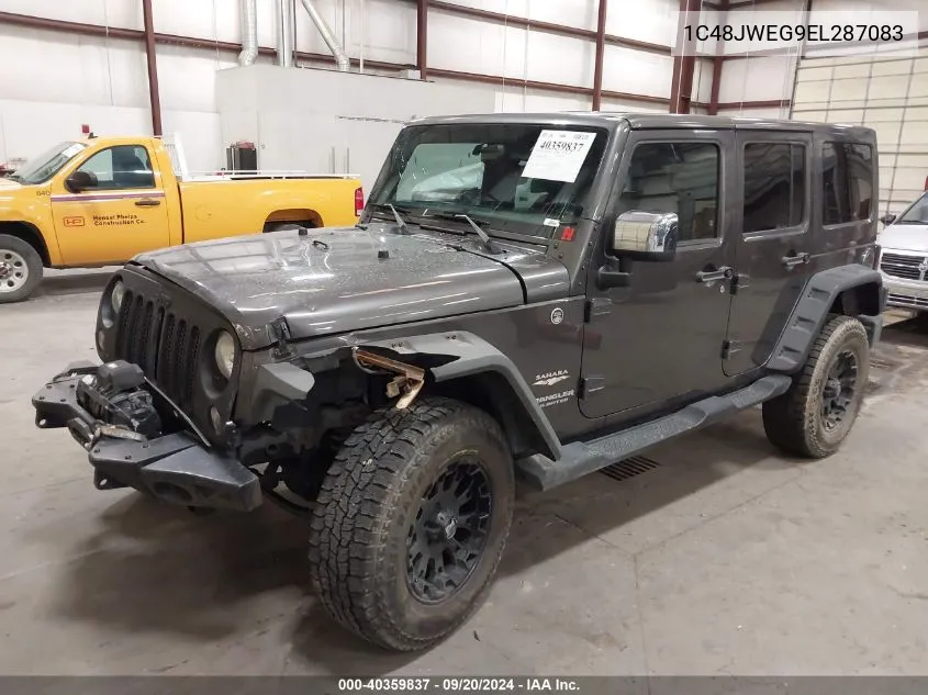 1C48JWEG9EL287083 2014 Jeep Wrangler Unlimited Sahara