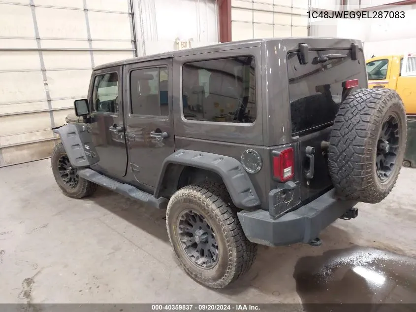 1C48JWEG9EL287083 2014 Jeep Wrangler Unlimited Sahara