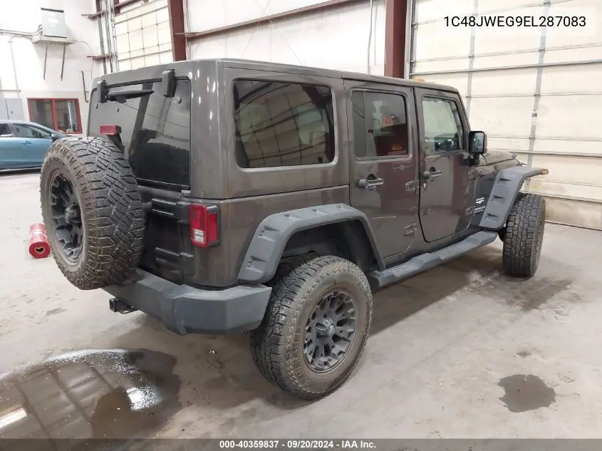 1C48JWEG9EL287083 2014 Jeep Wrangler Unlimited Sahara