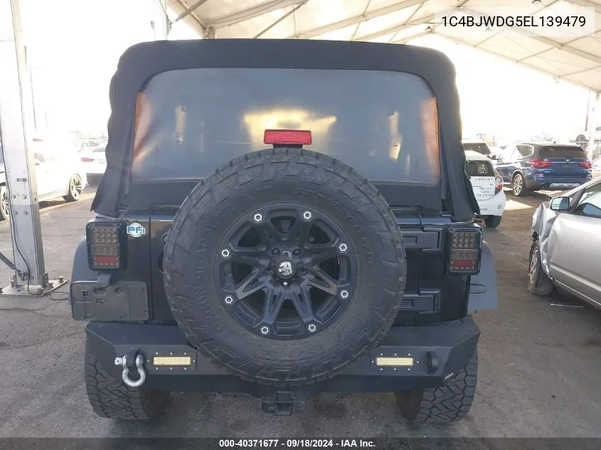 2014 Jeep Wrangler Unlimited Sport VIN: 1C4BJWDG5EL139479 Lot: 40371677