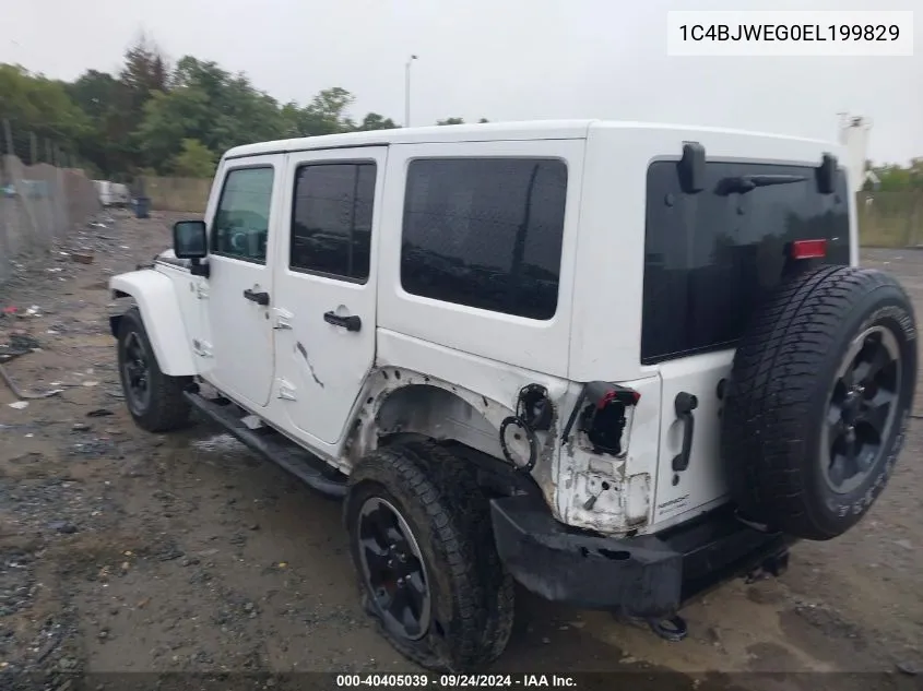 1C4BJWEG0EL199829 2014 Jeep Wrangler Unlimited Polar Edition