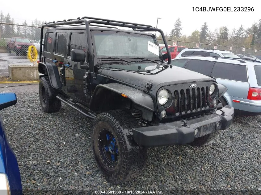 2014 Jeep Wrangler Unlimited Rubicon VIN: 1C4BJWFG0EL233296 Lot: 40581939