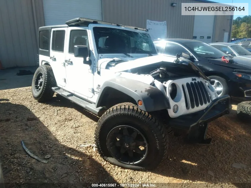 2014 Jeep Wrangler Unlimited Sahara VIN: 1C4HJWEG5EL256164 Lot: 40615567