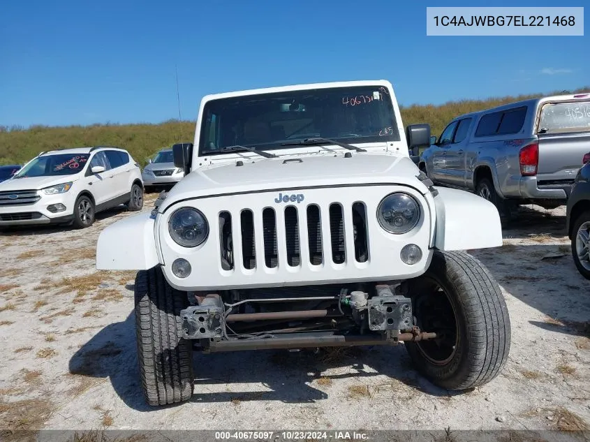 2014 Jeep Wrangler Sahara VIN: 1C4AJWBG7EL221468 Lot: 40675097