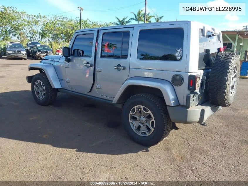 2014 Jeep Wrangler Unlimited Rubicon VIN: 1C4BJWFG1EL228995 Lot: 40692396