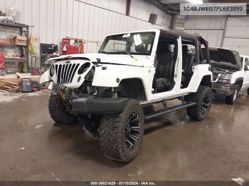 2015 Jeep Wrangler Unlimited Altitude VIN: 1C4BJWEG7FL683899 Lot: 39821429