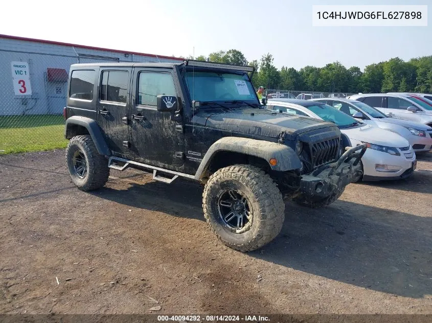 1C4HJWDG6FL627898 2015 Jeep Wrangler Unlimited Sport