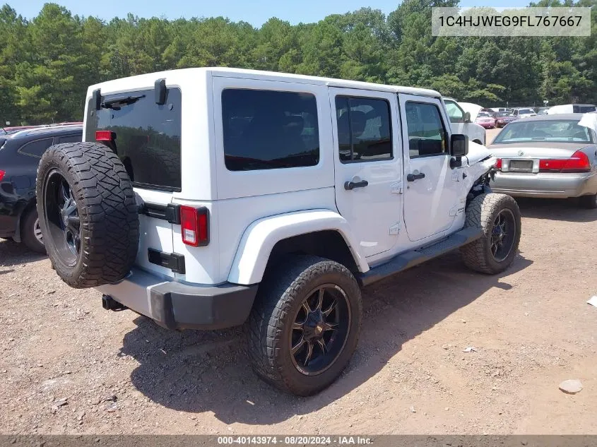 1C4HJWEG9FL767667 2015 Jeep Wrangler Unlimited Sahara