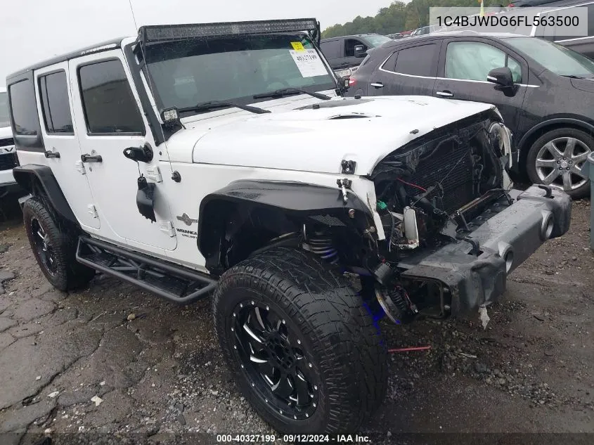 2015 Jeep Wrangler Unlimited Freedom Edition VIN: 1C4BJWDG6FL563500 Lot: 40327199