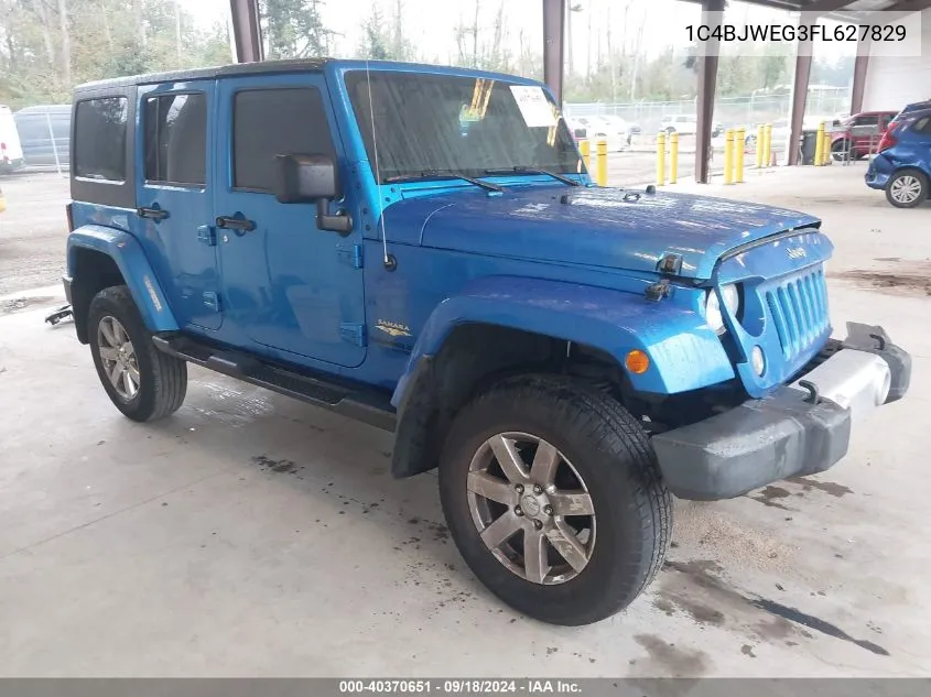 1C4BJWEG3FL627829 2015 Jeep Wrangler Unlimited Sahara