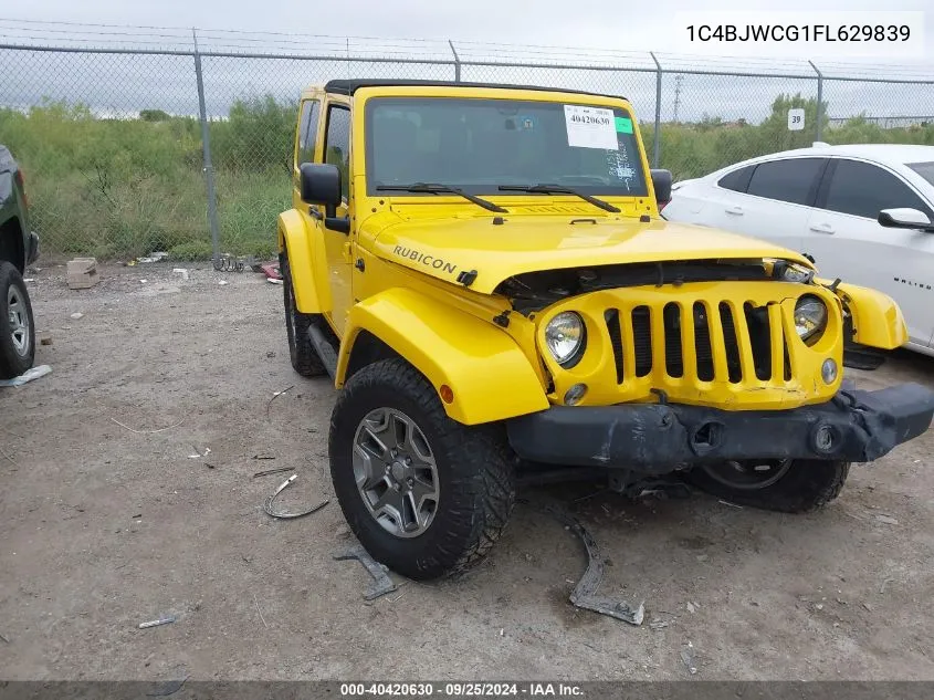 1C4BJWCG1FL629839 2015 Jeep Wrangler Rubicon