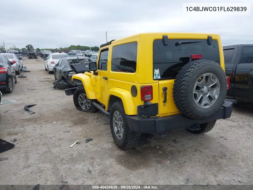 1C4BJWCG1FL629839 2015 Jeep Wrangler Rubicon