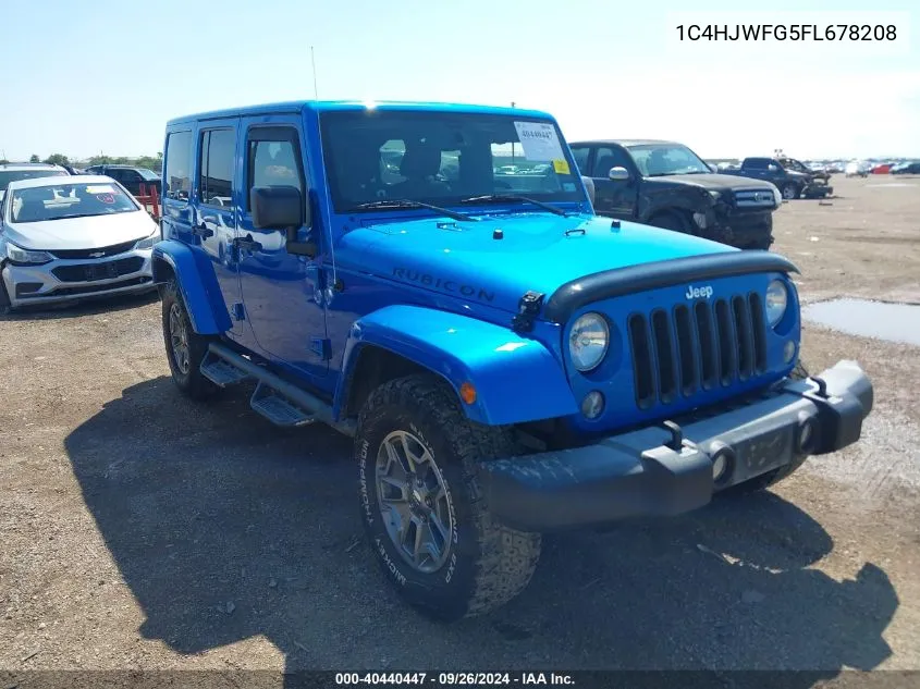 1C4HJWFG5FL678208 2015 Jeep Wrangler Unlimited Rubicon