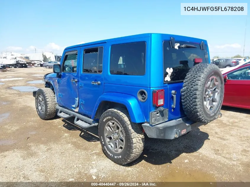 1C4HJWFG5FL678208 2015 Jeep Wrangler Unlimited Rubicon