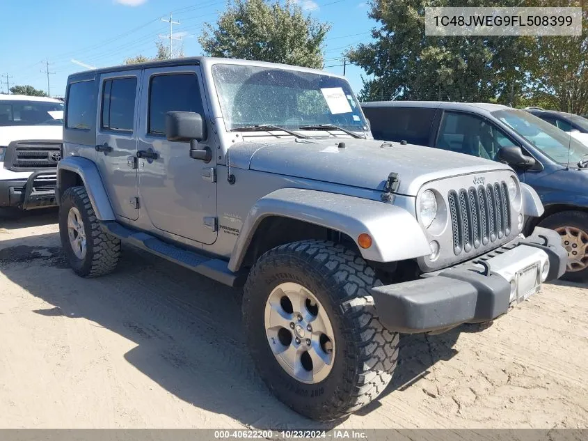 2015 Jeep Wrangler Unlimited VIN: 1C48JWEG9FL508399 Lot: 40622200