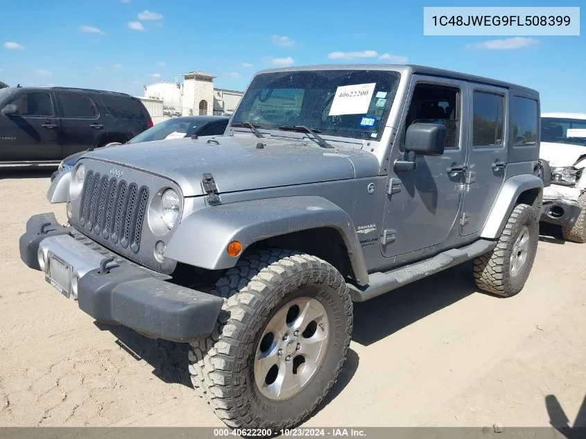 2015 Jeep Wrangler Unlimited VIN: 1C48JWEG9FL508399 Lot: 40622200