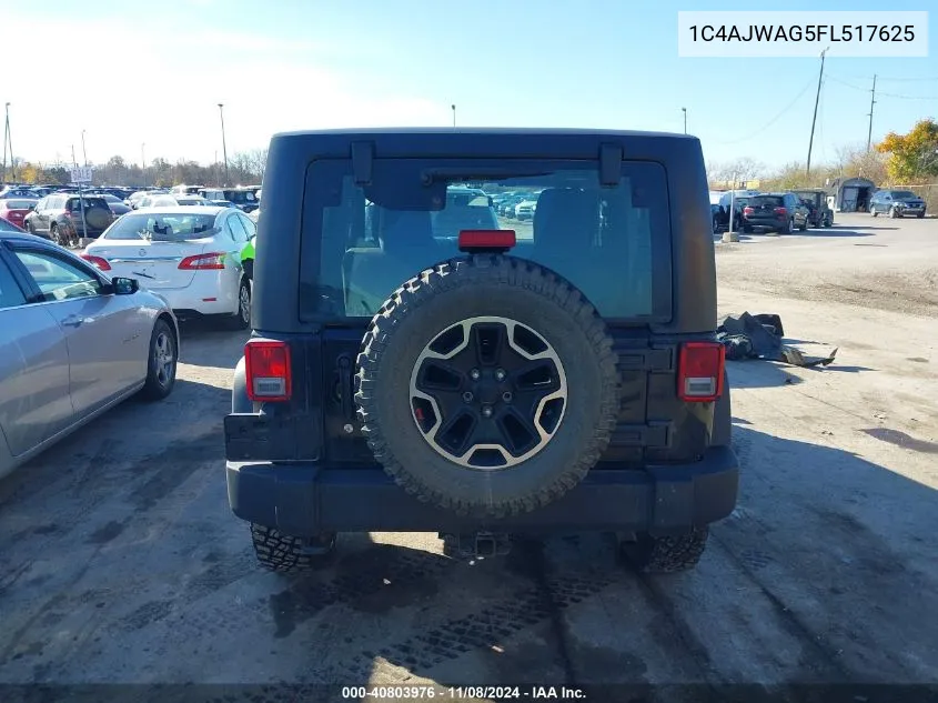 2015 Jeep Wrangler Sport VIN: 1C4AJWAG5FL517625 Lot: 40803976